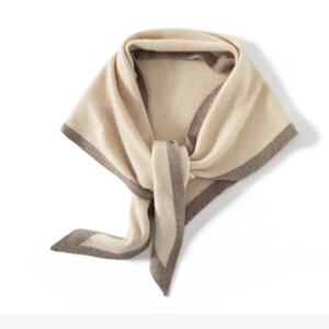 Bufanda de Cachemira Jacquard Estampada, Estilo Coreano, Versátil, Gruesa y Cálida para Mujer, Otoño Invierno 2025 - Product Image 4