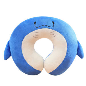 anpassbare plüschtiere chip-hals-kissen meeresorganismus tier-spielzeug fisch krabbe garnelen gefütterte spielzeug farbige kissen - Product Image 6