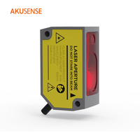 Capteur de déplacement Portée 35-65mm PNP RS-485 analogique Répétition 30um Réponse rapide Laser rouge Capteur de distance de mesure 655nm