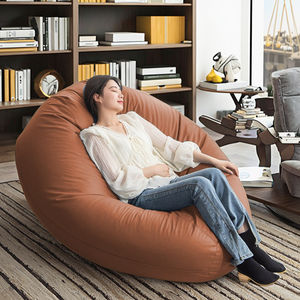 Haute qualité s'asseoir et dormir dortoir balcon chambre loisirs chaise paresseux canapé Tatami boule pouf - Product Image 3