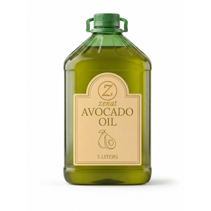 Olio di avocado vergine per uso cosmetico e alimentare, flacone da 5000 ml - Product Image 1