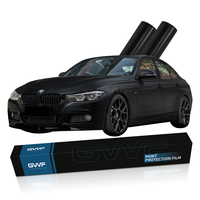 Film de protection de peinture automobile TPU noir mat 7,5 mil, auto-réparant, garantie 10 ans, TPH Satin PPF, vente en gros