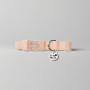 PVC étanche taille M collier de chien personnalisé élégant luxe style durable solide personnalisé conception simple en gros OEM ODM - Product Image 1