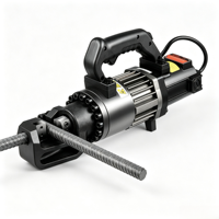 Coupe-ferraille électrique portable, machine à couper les barres d'acier hydraulique à main avec étui de transport RC-22 22 mm, outils professionnels CE