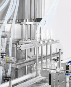 เครื่องบรรจุของเหลวแบบแม่เหล็ก 4 หัว สำหรับน้ำผลไม้ นม น้ำหอม สารเคมี น้ำมัน 1-1000 มล. ป้องกันการรั่วซึมและทนต่อการกัดกร่อน - Product Image 6