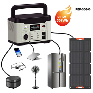 เครื่องกำเนิดแบตเตอรี่ LiFePO4 600W เครื่องกำเนิดพลังงานแสงอาทิตย์แบบพกพา307Wh W สถานีพลังงานแบบพกพาสำหรับตั้งแคมป์บ้านบ้าน RV ฉุกเฉิน - Product Image 1