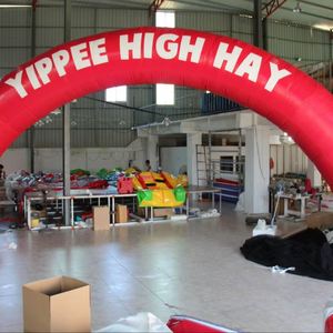 Inflatable YIPPEE HIGH H a Y Arch for Outdoor Commercial Advertising Sale Events - Product Image 1