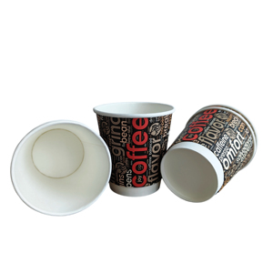Gobelets en carton jetables à double paroi de 6 oz avec couvercle, gobelets en carton pour emporter - Product Image 5