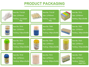 Stuzzicadenti in Bambù Ecologici Monouso Confezionati Singolarmente in Carta per <span class=keywords><strong>Feste</strong></span> e Ristoranti - Product Image 6