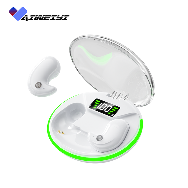 Y190 TWS Sport Earbuds Low Latency In-Ear Sleep Wireless Headphones Mini Invisible Non-Noise Cancelling for Active Lifestyle