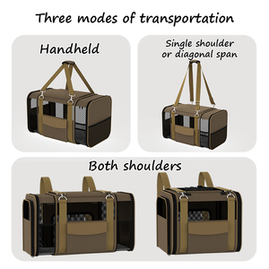 PRODIGY PETB01 Air-Line Approval Outdoor Carrier Pet Bag Dog Carrier Bag - Product Image 4