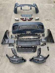 Kit de carrosserie de voiture, mise à niveau du pare-chocs, lèvre avant et arrière, capot moteur, phares LED, face avant, kit de carrosserie - Product Image 6