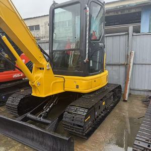 รถขุดตีนตะขาบ Komatsu PC55MR มือสอง เครื่องยนต์เดิม ขนาดกะทัดรัด เหมาะสำหรับงานสวนและงานเทศบาล สภาพดี พร้อมส่งออก - Product Image 1