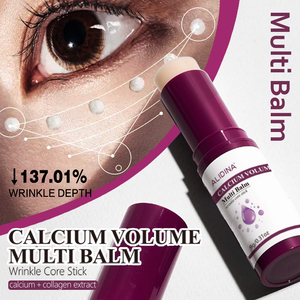 Balsamo Viso Multifunzione al Calcio Private Label con <span class=keywords><strong>Collagene</strong></span> Anti-Rughe, Balsamo Multiuso Idratante <span class=keywords><strong>e</strong></span> Rassodante per Occhi, Collo <span class=keywords><strong>e</strong></span> Viso in Stick - Product Image 1