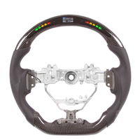 Volant de direction en fibre de carbone avec écran LED pour Lexus IS250 IS350 2015 -2021 GSF RC RX NX Volant de direction de voiture personnalisé