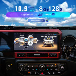Nuovo Autoradio Android con Doppio Schermo da 10.9'' Lettore <span class=keywords><strong>DVD</strong></span> Quadro Strumenti Digitale per Jeep Wrangler 2018-2022 Tachimetro Cruscotto - Product Image 4