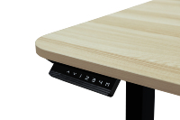 Table de bureau électrique réglable en hauteur Tanhill, conçue intelligemment, avec surface en bois, installation facile – Vente chaude