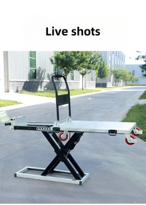 Tragbarer elektrischer hydraulischer Hub-Pritschen-Handwagen Scheren-Simrek-LKW für die Handhabung, das Be-und Entladen an Bord - Product Image 6