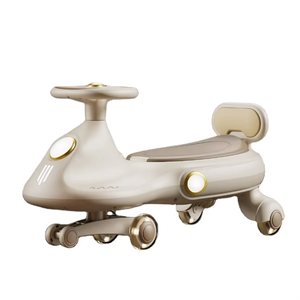 Tricycle pour bébé en acier, tricycle classique pour enfants, nouvelle poussette pour bébé avec roues silencieuses pour vélos à torsion pour enfants - Product Image 1