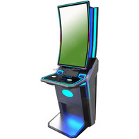Contoh Gratis Mesin Tragamonedas Mralo 43'' Monitor Sentuh Lengkung Mesin Permainan Pre-Reveal untuk Hiburan