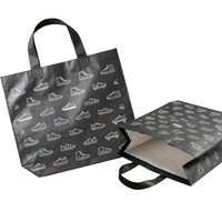 Sacs non tissés laminés vierges en gros, impression personnalisée, sacs publicitaires promotionnels pour le shopping