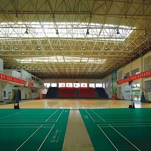 Structure de gymnase préfabriquée en acier pour salle de sport/entrepôt, conception de salle de sport de basketball, gymnase, stade de <span class=keywords><strong>football</strong></span> et de tennis - Product Image 1