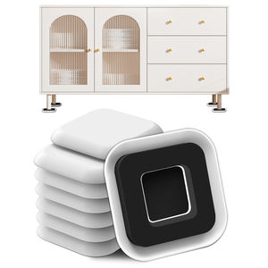 แผ่นรองเลื่อนเฟอร์นิเจอร์แบบใช้ซ้ำได้ ขนาด XL สำหรับงานหนัก ใช้ได้กับพรมและพื้นแข็ง แผ่นรองเลื่อนเฟอร์นิเจอร์ขนาดใหญ่ ทำจากผ้าสักหลาด - Product Image 1