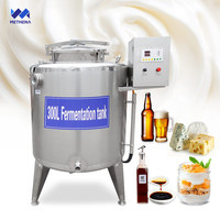 Cuve de Fermentation Industrielle Conique à Enveloppe Thermique pour Brassage Artisanal, Sauce Soja et Vinaigrette, Fermenteur de Vignetterie 1000L