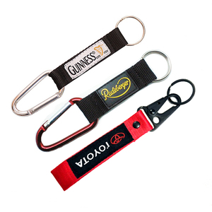 Khóa móc chìa khóa dây đeo tay bằng nylon in logo tùy chỉnh, quà tặng khuyến mãi, hình quả bóng đá/bóng rổ, khóa móc hình đại bàng - Product Image 1