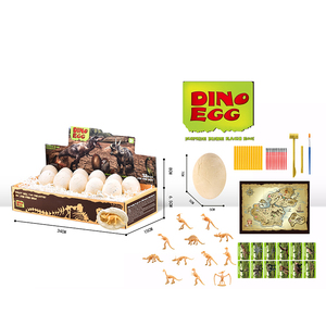 Neues Lehrreiches Wissenschafts-STEM-Spielzeug Dinosaurier-Ausgrabungsset Im Dunkeln Leuchtende Dinosaurier-Fossilien Ei-Ausgrabungsset - Product Image 2
