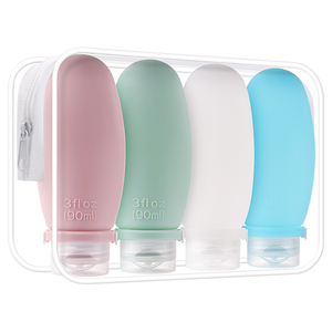 Contenitori in Silicone Personalizzati da 2 oz 30ml 90/60 <span class=keywords><strong>ML</strong></span>, Antiperdita, Portatili, per Sapone da Campeggio, Bottiglie Ricaricabili Approvate TSA - Product Image 6