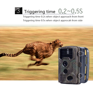 <span class=keywords><strong>H881</strong></span> Nouveau produit 2022 Caméra de surveillance de sentier de chasse activée par le mouvement 120 degrés Portée de détection de 25 m Caméra de surveillance de la faune et de la chasse 1080P - Product Image 5