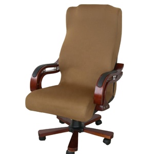 <span class=keywords><strong>Housse</strong></span> de chaise de bureau en polyester élastique et lisse pour chaise d'<span class=keywords><strong>ordinateur</strong></span> <span class=keywords><strong>Housse</strong></span> de <span class=keywords><strong>fauteuil</strong></span> extensible Sillas Comedor Protector Slipcover S/M/L - Product Image 1
