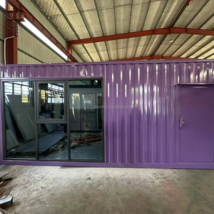 Nhà container thép gấp gọn thân thiện với môi trường 20ft, giá tốt nhất, có thể tùy chỉnh, dùng làm quán cà phê, phòng ngủ/trung tâm thương mại - Product Image 4