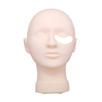 Coussinets sous les yeux jetables de couleur violette patchs pour les yeux non pelucheux Logo personnalisé coussinets de gel sous les yeux pour l'extension des cils