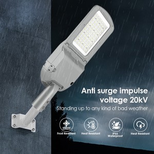 ไฟถนนอลูมิเนียมอัลลอยด์250วัตต์ LED กลางแจ้ง IP66กันน้ำ180lm/w DC แหล่งจ่ายไฟถนนสายหลัก/ทางหลวง/สะพานลอย ROHS - Product Image 3