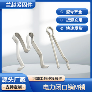 Stainless Steel Quick-Release <b>Pin</b> M2 M3 M4 Round Head Standard DIN11024 General Use - Product Image 4