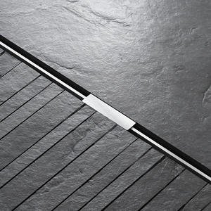 ท่อระบายน้ำสแตนเลส304ตั้งพื้นสามารถปรับแต่งได้พร้อมชุดอุปกรณ์เสริมฐานน้ำแบบซีลน้ำ - Product Image 1