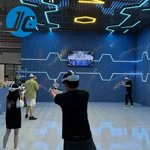 Máquina de realidad virtual multijugador de gran espacio Vr Arena VR Team Game Arcade 4 Players VR Arena
