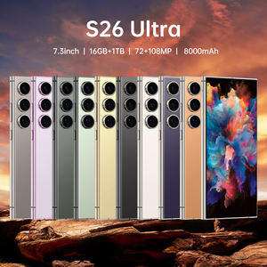 Teléfono Clonado S26 Ultra Nuevo de 2026, Android 15, Pantalla de 7.3 Pulgadas, 512 GB/1 TB, 10 Núcleos, Doble <span class=keywords><strong>SIM</strong></span>, 4G/5G, Smartphone Original - Product Image 1