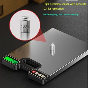 เครื่องชั่งดิจิตอลแบบแขวนพกพา 100 กรัม/150 กิโลกรัม ขนาด 45x32 ซม. ไร้สาย สำหรับ OEM ODM ได้รับการรับรองมาตรฐาน CE สำหรับชั่งน้ำหนักพัสดุในคลังสินค้า - Product Image 2