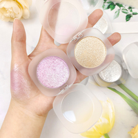 Palette de surligneur vegan monocolore en gros, marque privée, avec emballage boîte