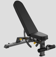 Banc d'assise réglable équipement de gymnastique à domicile pour l'entraînement de base musculation tabouret d'haltères multifonction