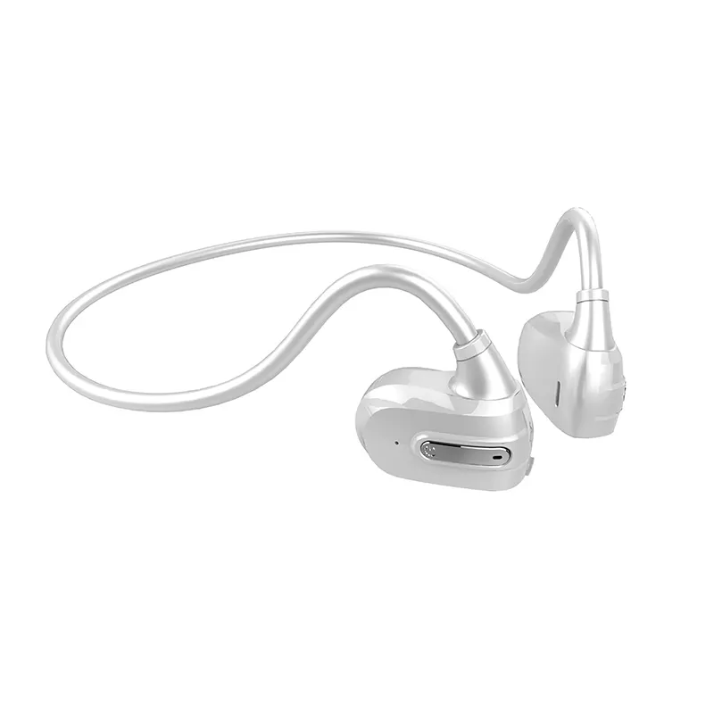 Headphone Konduksi Udara Earphone Olahraga Nirkabel Bluetooth Telinga Terbuka Headset Lari
