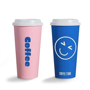 Customised logo Longworld 2024 8oz 16oz 22oz 28oz Kraft Cold Juice Double Layer Coated Paper Cup Drink Coffee Cups