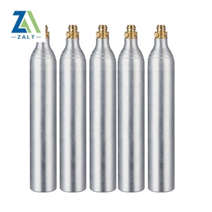 Bouteille de gaz CO2 en métal de qualité alimentaire et écologique 2026 - Réservoir rechargeable de 0,6 L pour machine à soda et machine à eau pétillante - Product Image 5