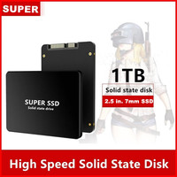 Solid State Drive Sata3 2.5 pouces Transmission haute vitesse 2 To universel pour ordinateurs portables et ordinateurs de bureau nouvelle expansion transfrontalière"