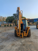 Chargeuse-pelleteuse multifonctionnelle Cat 420F avec godet 4-en-1 et bras de pelleteuse télescopique extensible à vendre
