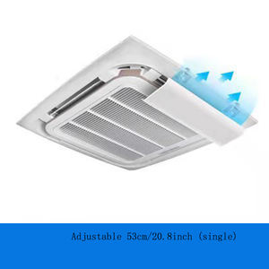 <span class=keywords><strong>Déflecteur</strong></span> de vent de <span class=keywords><strong>climatisation</strong></span> centrale, unité de <span class=keywords><strong>climatisation</strong></span> montée au <span class=keywords><strong>plafond</strong></span>, intégré 53cm (avec coton imperméable) - Product Image 1