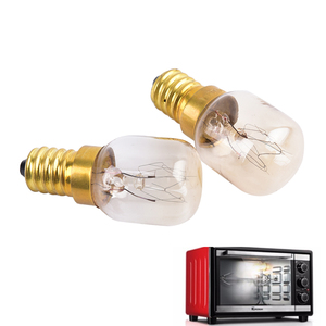 Lampe à incandescence <span class=keywords><strong>E14</strong></span> <span class=keywords><strong>15W</strong></span> 25W avec <span class=keywords><strong>ampoule</strong></span> de <span class=keywords><strong>four</strong></span> résistante à la chaleur à 300 degrés-Base en laiton - Product Image 4